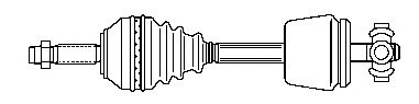 FARCOM 121233 Drive Shaft